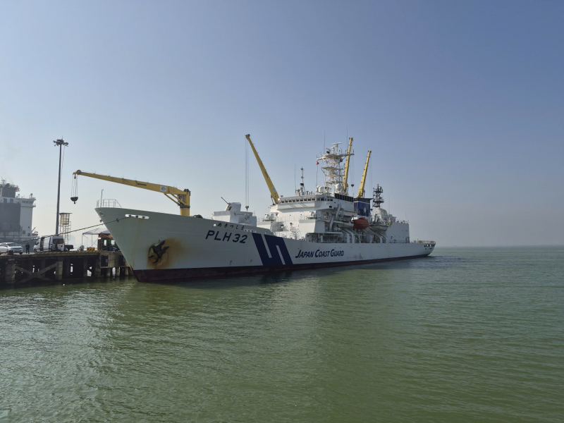 Tàu Lực lượng Bảo vệ bờ biển Nhật Bản thăm hữu nghị thành phố Đà Nẵng -6