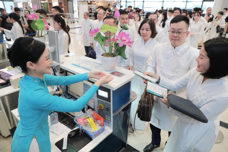 Vietnam Airlines lan tỏa thông điệp “Việt Nam hạnh phúc” từ bầu trời -0