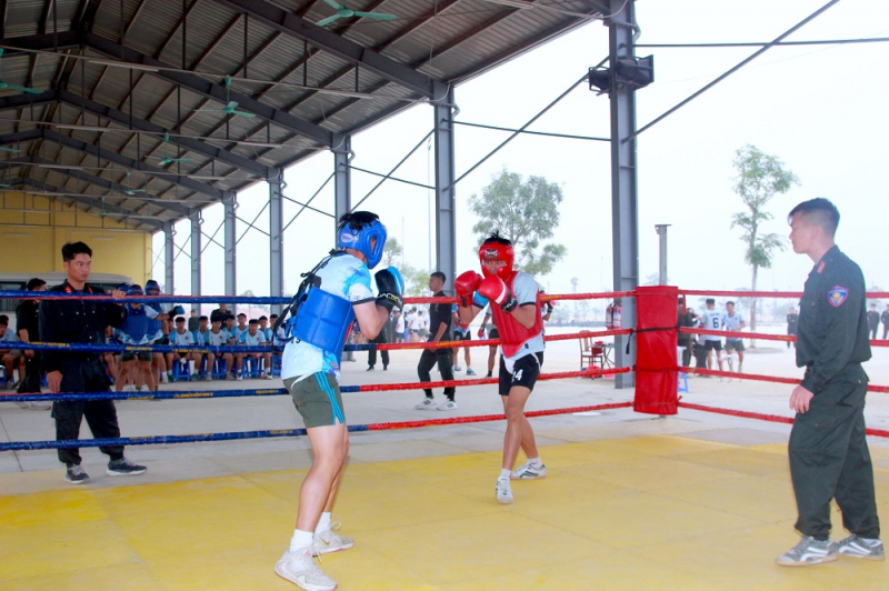 Chuyện rèn điều lệnh, luyện võ thuật của các học viên Công an -0