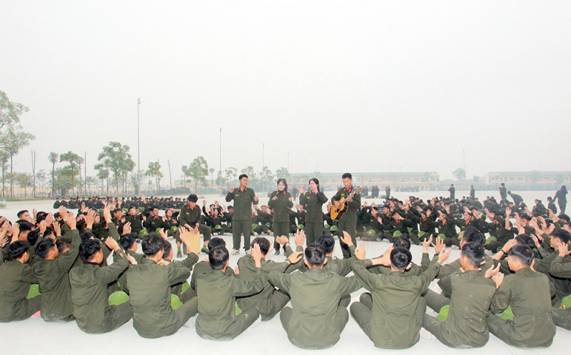 Chuyện rèn điều lệnh, luyện võ thuật của các học viên Công an -1