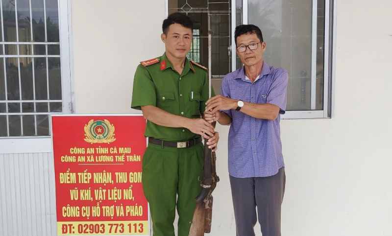 Công an tỉnh địa đầu cực Nam Tổ quốc bảo vệ tuyệt đối an toàn Đại hội Đảng -0