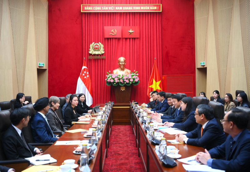 MPS seeks to expand cooperation with Singaporean Ministry of Digital Development and Information -0