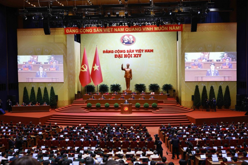 14th National Congress of Communist Party of Vietnam officially opens in Hanoi -1