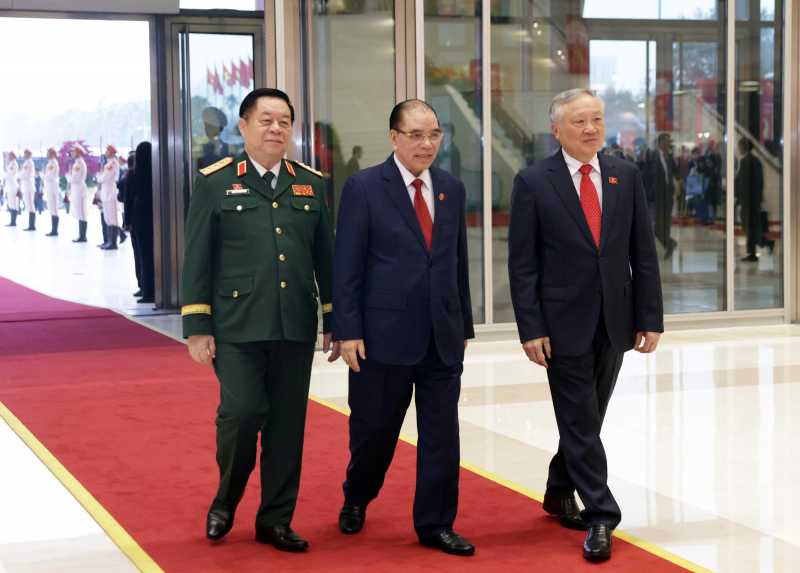 Hình ảnh đại biểu và khách mời dự Đại hội Đảng thứ XIV -0