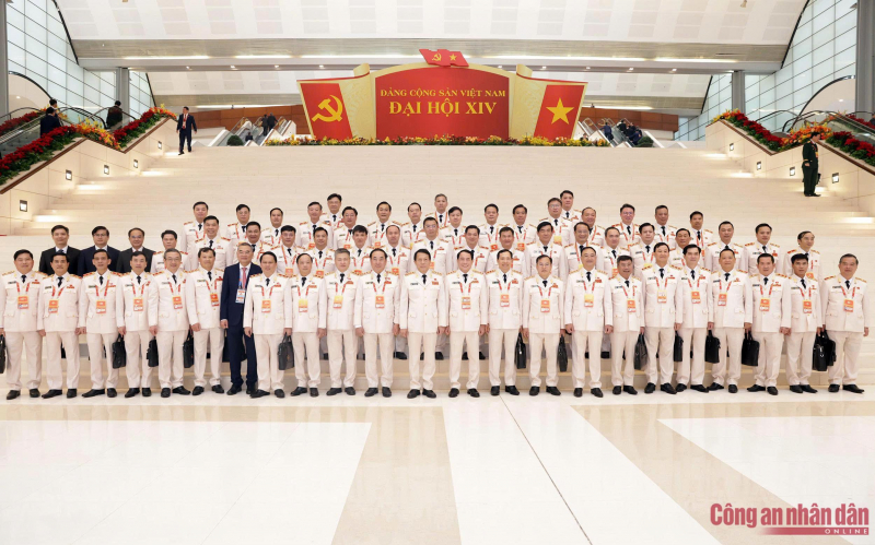 Đoàn đại biểu Đảng bộ Công an Trung ương dự Đại hội XIV của Đảng -0