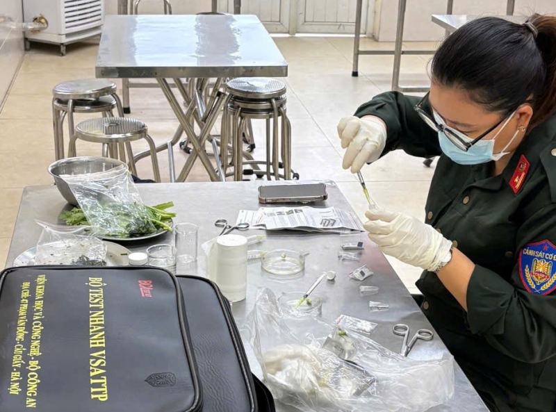 Bảo đảm sức khoẻ CBCS Cảnh sát cơ động tham gia bảo vệ ANTT Đại hội Đảng XIV -0