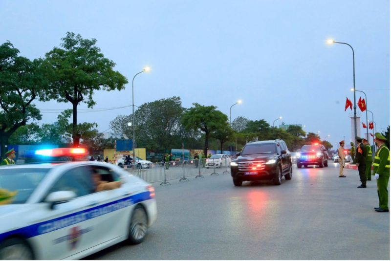 Công an TP Hà Nội chủ động bảo đảm an ninh, an toàn buổi tổng duyệt chương trình nghệ thuật chào mừng Đại hội XIV -2