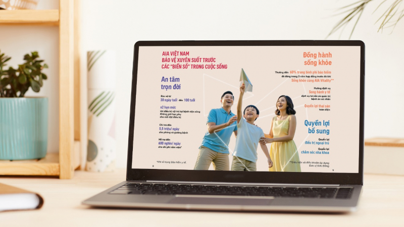 AIA Việt Nam ra mắt sản phẩm bảo hiểm sức khoẻ trọn đời -0