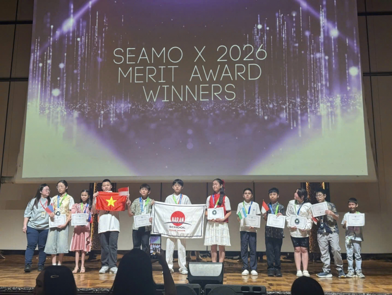 Đoàn Việt Nam khẳng định năng lực Toán học tại Vòng Quốc tế SEAMO X năm 2026 -0