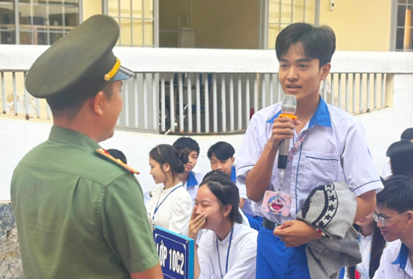 Hơn 1.300 học sinh được trang bị “sức đề kháng số” phòng ngừa tội phạm mạng -0