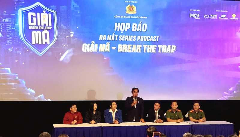 Công an TP Hồ Chí Minh công bố dự án truyền thông đặc biệt: “GIẢI MÃ - BREAK THE TRAP” -1