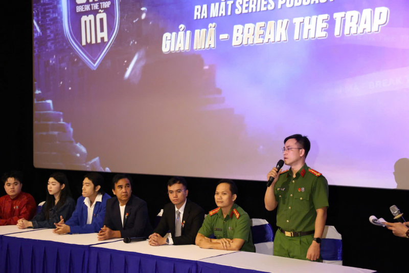 Công an TP Hồ Chí Minh công bố dự án truyền thông đặc biệt: “GIẢI MÃ - BREAK THE TRAP” -3