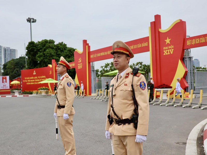 Phát huy tinh thần “Ba Nhất”, Công an Thủ đô đảm bảo an ninh, an toàn Đại hội Đảng toàn quốc lần thứ XIV -0