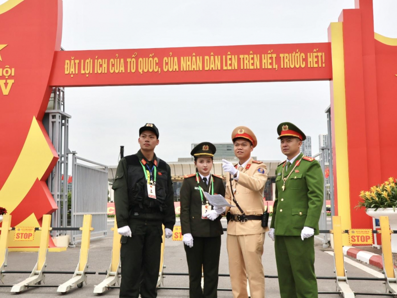 Phát huy tinh thần “Ba Nhất”, Công an Thủ đô đảm bảo an ninh, an toàn Đại hội Đảng toàn quốc lần thứ XIV -0