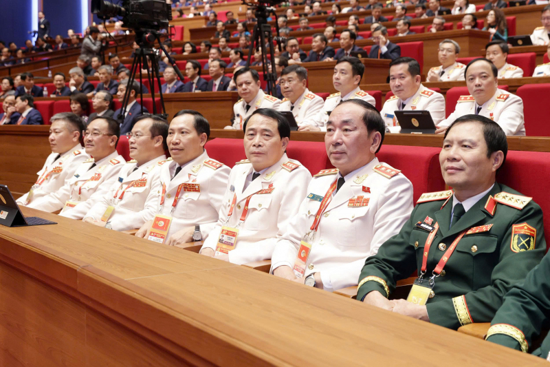 Toàn cảnh Lễ Bế mạc Đại hội đại biểu toàn quốc lần thứ XIV của Đảng -0