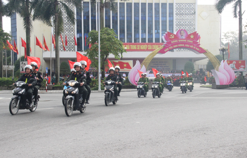 Công an TP Huế bảo vệ tuyệt đối an ninh, an toàn trong những ngày diễn ra Đại hội XIV của Đảng -0