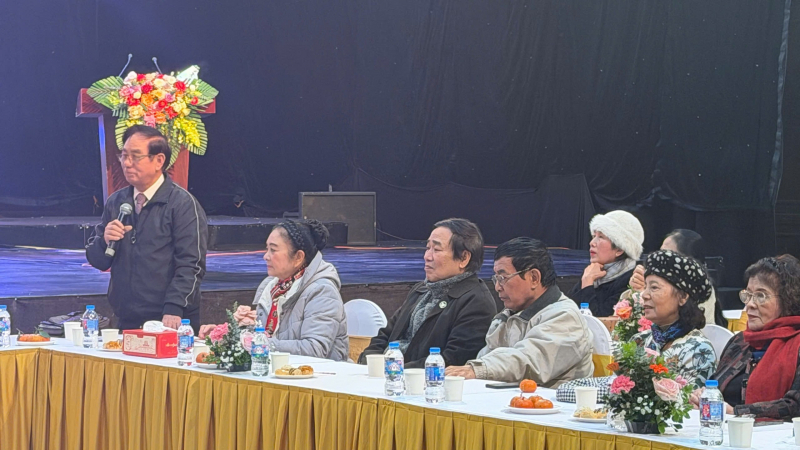 Cục Truyền thông CAND gặp mặt cán bộ hưu trí nhân dịp Tết Nguyên đán Bính Ngọ -0