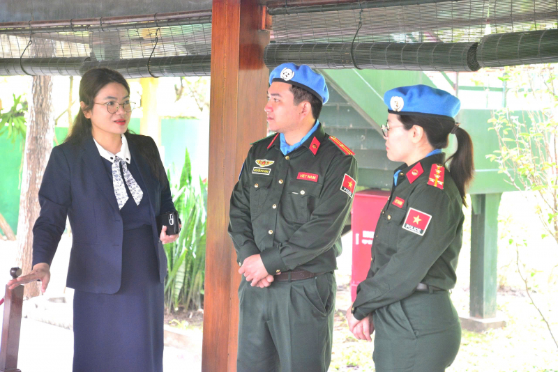 Chiến sĩ mũ nồi xanh rạng rỡ lên đường gìn giữ hòa bình Liên Hợp Quốc -0