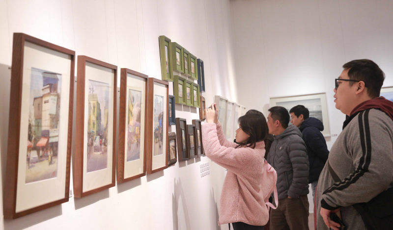 “Chuyện màu nước” và những bất ngờ thú vị từ chất liệu hội hoạ lâu đời -2