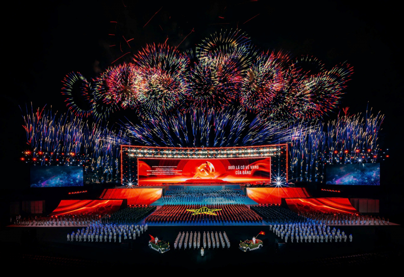 Tiết lộ nhiều kỷ lục đặc biệt của chương trình nghệ thuật “Dưới lá cờ vẻ vang của Đảng” -0