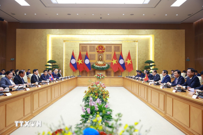 Đưa quan hệ hai nước Việt Nam-Lào phát triển ngày càng đi vào chiều sâu -0