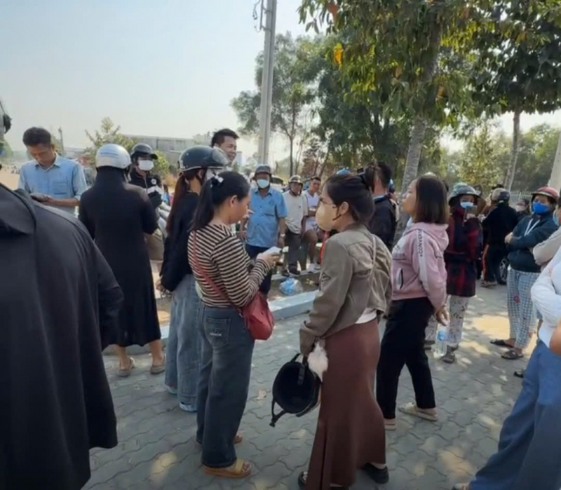 Phụ huynh bất an khi phát hiện thịt heo chuyển màu xanh đưa vào trường học -0