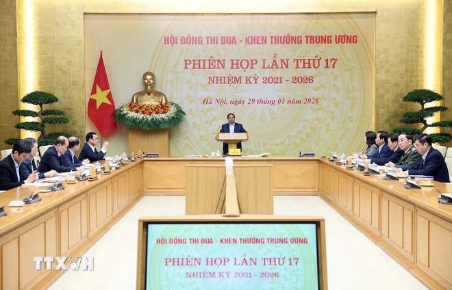 Thủ tướng: Các phong trào thi đua phải được toàn dân tham gia, toàn dân thụ hưởng thành quả -1