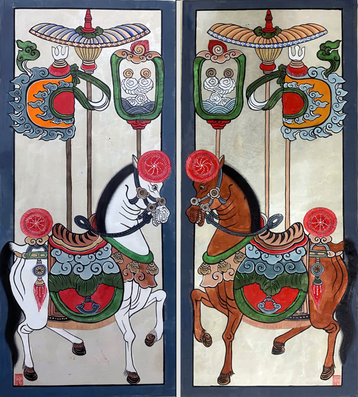 Đi tìm bức tranh vẽ ngựa đẹp -0