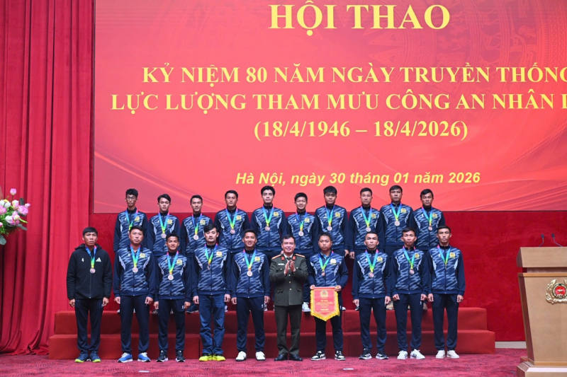 Bế mạc Hội thao kỷ niệm 80 năm Ngày truyền thống lực lượng Tham mưu Công an nhân dân -0