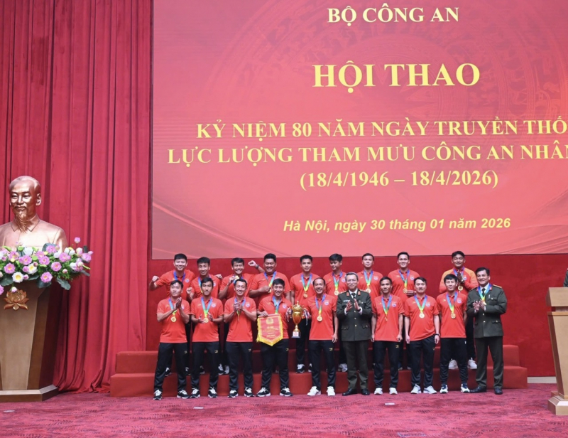 Bế mạc Hội thao kỷ niệm 80 năm Ngày truyền thống lực lượng Tham mưu Công an nhân dân -0