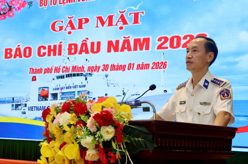 Nâng cao hiệu quả phối hợp tuyên truyền giữa BTL Vùng Cảnh sát biển 3 và các cơ quan báo chí -2