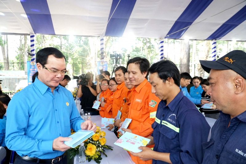 Khai mạc Chợ Tết Công đoàn - Xuân 2026 tại TP Hồ Chí Minh  -0