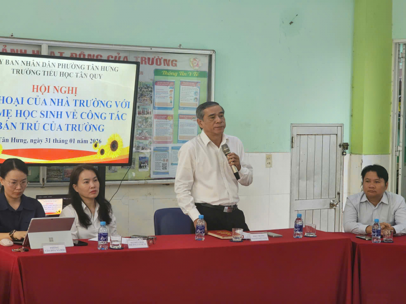 TP Hồ Chí Minh: Nhà trường đối thoại với phụ huynh học sinh về suất ăn bán trú -0