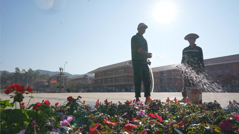 Phòng học “5 sao” tại trường liên cấp chuẩn quốc tế đầu tiên vùng biên giới Điện Biên  -1