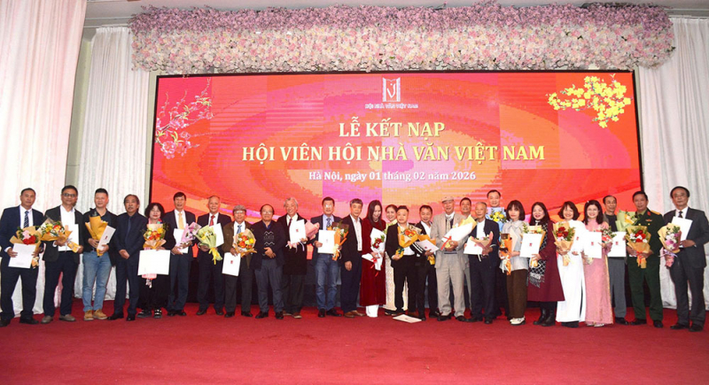 Hội Nhà văn Việt Nam kết nạp 62 hội viên mới -0