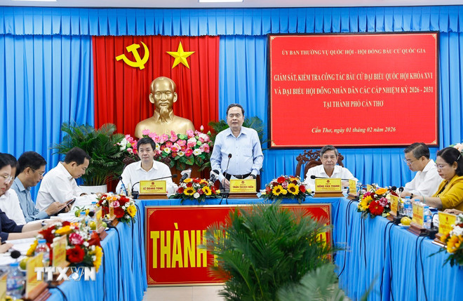 Chủ tịch Quốc hội: Cần Thơ đẩy mạnh chuyển đổi số trong tổ chức bầu cử -0