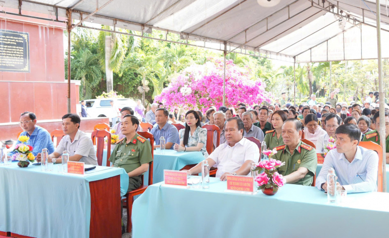 Tri ân người có công với cách mạng tại Khu căn cứ Tỉnh uỷ Cà Mau -0