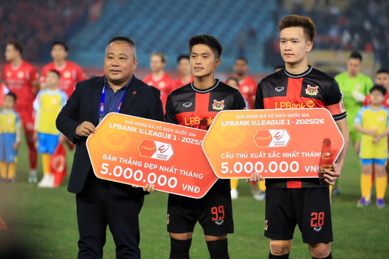 CLB Công an Hà Nội ngược dòng đánh bại Ninh Bình, chiếm ngôi đầu bảng V.League -0