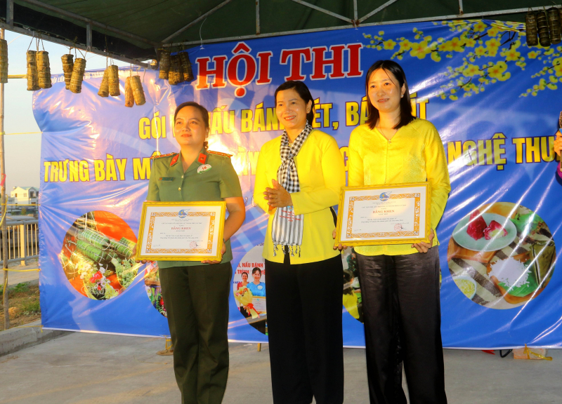 Phụ nữ Công an Cần Thơ tỏa sáng tại Hội thi Tết Quân Dân 2026 -2