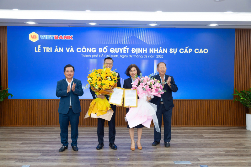 Vietbank tri ân và kiện toàn bộ máy nhân sự cấp cao  -0