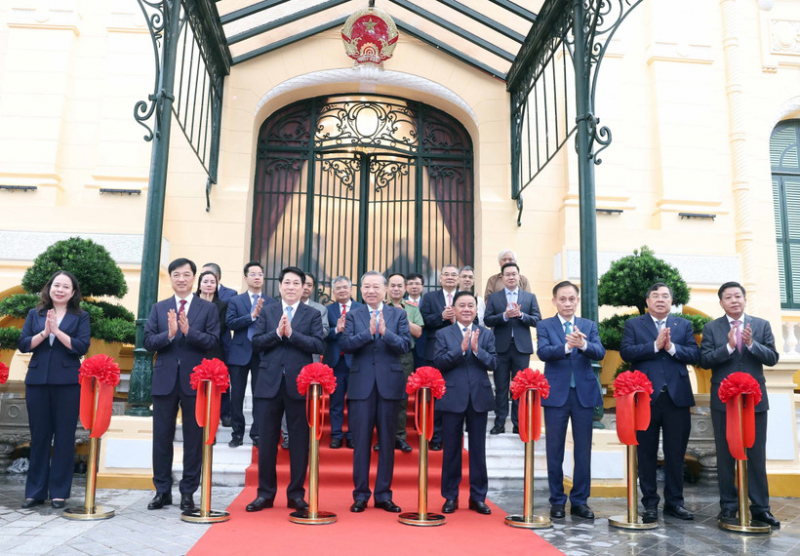 Khánh thành công trình Trụ sở làm việc Cơ quan Chủ tịch nước -0