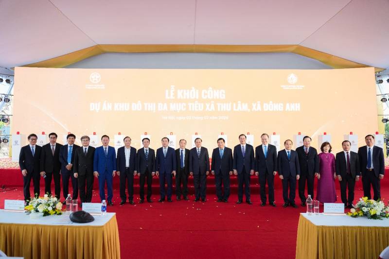 Khởi công dự án khu đô thị đa mục tiêu xã Thư Lâm, xã Đông Anh -0