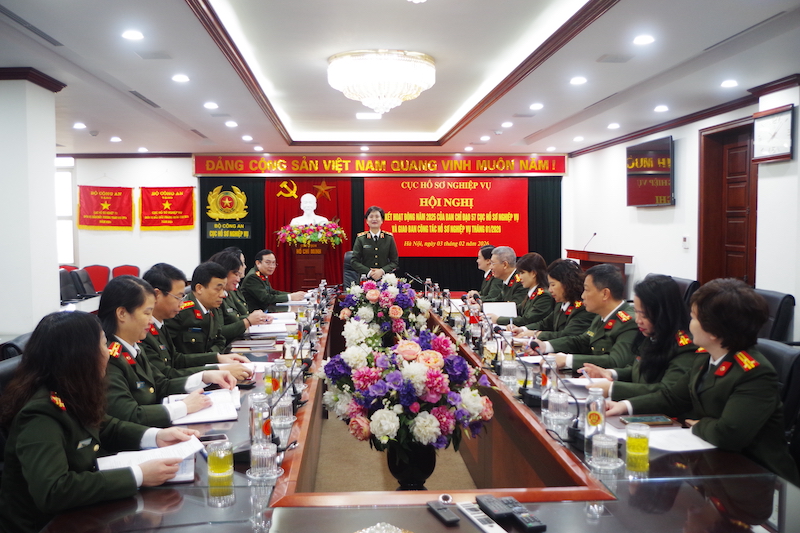 Cục Hồ sơ nghiệp vụ tổng kết hoạt động năm 2025 Ban chỉ đạo 57 -0