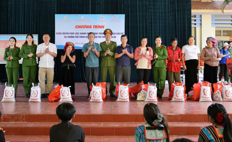 Trường Cao đẳng CSND I mang công trình an sinh xã hội tại Lai Châu -0