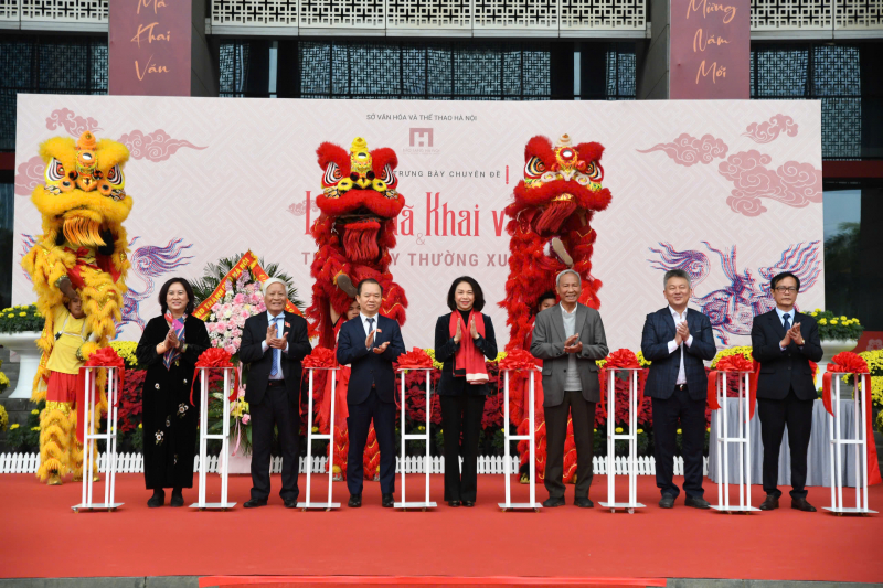 Triển lãm “Long Mã khai văn”, mở cửa các trưng bày thường xuyên của Bảo tàng Hà Nội -0