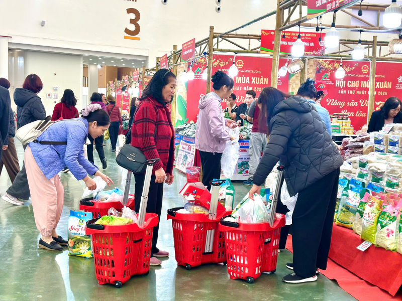 Hội chợ Mùa Xuân 2026:  Điểm nhấn kích cầu tiêu dùng, kết nối thị trường dịp Tết -0