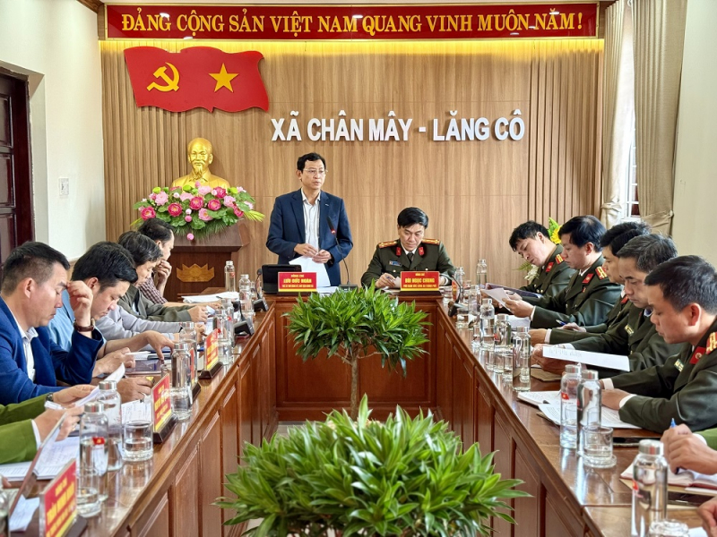 Kiểm tra công tác bảo đảm an ninh, trật tự bầu cử tại các phường, xã -0