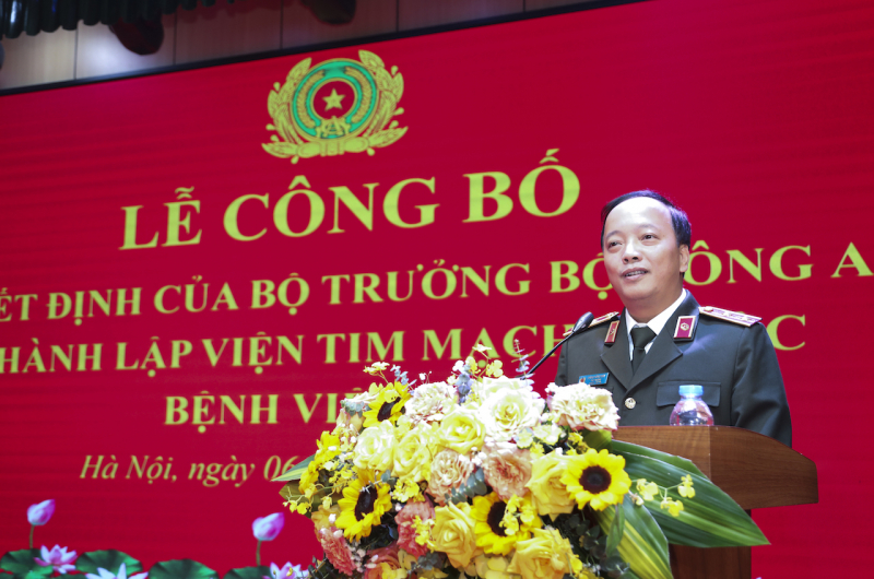 Bộ Công an công bố thành lập Viện Tim mạch Bệnh viện 19-8 -0