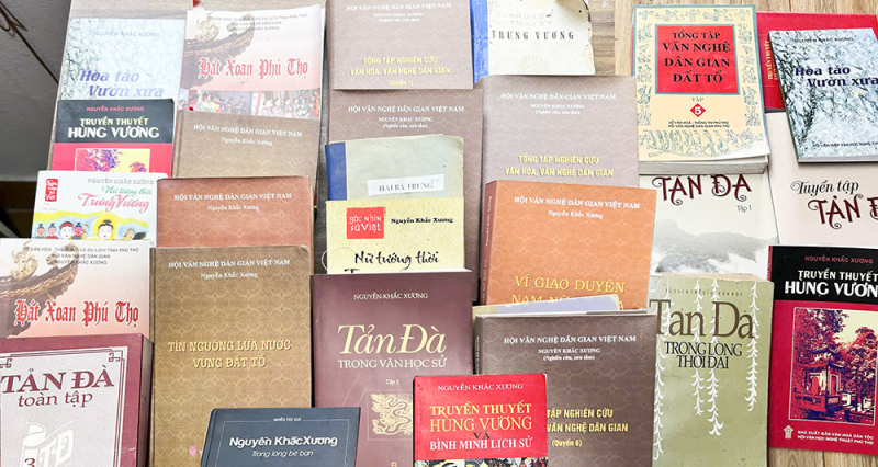 Nguyễn Khắc Xương - nhà folklore học, nhà Phú Thọ học, nhà Tản Đà học -1