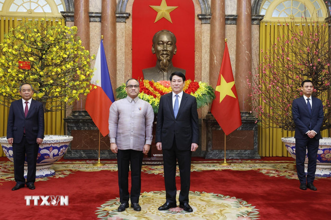 Chủ tịch nước Lương Cường tiếp Đại sứ Indonesia, Philippines trình thư ủy nhiệm -1